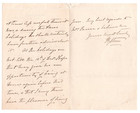 William Jolliffe  1st Baron Hylton Signed Letter 1866   Autographed Politician