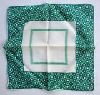 Great Pair Of Vintage Art Deco Cotton Handkerchiefs