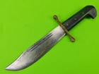 Australian Australia Ww2 Us V-44 Aussie Large Bowie Fighting Knife W  Sheath