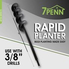 7penn Garden Auger 3    X 24    Inch Rapid Planter     3 8    Hex Drive Post Hole Digger