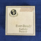 Vintage Ever-ready Gold Tone Safety Razor W  Original Box   Blades