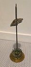 Antique Brass Candle Holder  13  Tall 