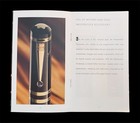 Montblanc 1997 Dostovesky Writers Series Limited Edition Consumer Brochure