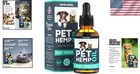 Premium Hemp Oil For Pets - Joint Health  Calming Effects  Seizure Relief