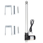 2pcs Dc 18  Inch Stroke Linear Actuator 6000n 1320lbs Max Lift For Auto Car Lift