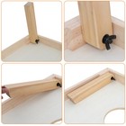 Unfinished 3 X 2  Cornhole Bean Bag Toss Game Set Foldable Wooden W carry Case