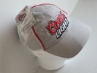 Coors Light Beer Trucker Cap Hat Gray Adjustable Snap Back Embroidered Nwt 
