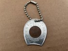 Vintage 1948 Encased Wheat Penny Colonial Insurance Co Keychain Good Luck
