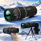 16x52 Hd Monocular Telescope High Power Prism Waterproof Hiking - Monocular Hd