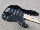 Squier By Fender Precision Electric Bass Guitar - Black