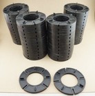 Lot Of  93  New Architrex Rubber Support Pads 6  Diameter 3 8  High Hd-pad10
