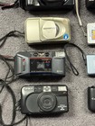 Lot Of 10 Digital   Film Cameras For Parts Canon Olympus Sony