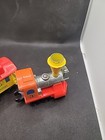 Vintage Train First Wheels Mattel Set Of 2 Colorful Metal 1980 Toy J3