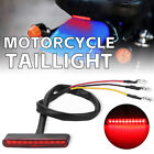 12v Led Motorcycle Tail Light Mini Rear Running Stop Brake Bright Lamp Dirt Bike