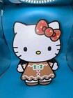 Hello Kitty Christmas Gingerbread Dress Wooden Decor Sign New