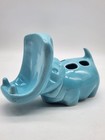 Vintage 1970   s Blue Bathroom Hippopotamus Toothbrush Toothpaste Soap Holder