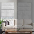Changshade Custom No Tools No Drill Cordless Roman Shades For Windows  Blackout