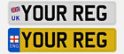 Premium Printed 2d Number Plate   Mot road Legal   Same Day Dispatch   Fast Post