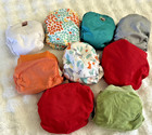 Mega Lot Baby Newborn Infant Girl Unisex Cloth Diapers Aio Prefold Covers Wraps