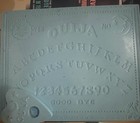 Ouija Spirit Talking Board W  Planchette  Light Blue Embossed