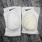 Nike Unisex Volleyball Bubble Knee Pads Size M l White Skate Safety New As Is