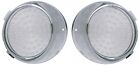 Freightliner Century Running Daytime Lights Amber Led Clear Lens Set L r 39640 1