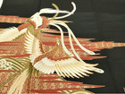 Formal Kurotomesode Kimono     Phoenix   Stream Pattern     Gold Accents     Silk