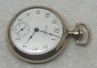 Elgin Pocket Watch  18s  7j  Grade 208  Vintage 1904  Gf Case  Serviced