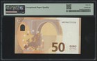 European Union 50 Euros 2017 P30u Pmg Gem Uncirculated 66 Epq
