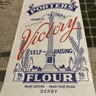 Old Flour Bag Paper Porters Victory Self Raising Paper Sack 9    X 3    Unused