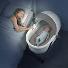 Ingenuity Spacious Foldaway Rocking Wood Sleeping Bassinet  Carrington open Box 