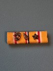 Usmc-asiatic-pacific Campaign Medal Ribbon Bar With 3 Devices-pin Back