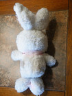 Dan Dee Collectors Choice Plush White Bunny Rabbit Pink Bow   Nose New With Tag