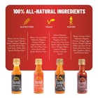 Taba  ero Challenge Box  Dragon s Breath  Hot Sauce Gift 1 7 Ounce  pack Of 4 