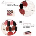 4 Tier Acrylic Nail Polish Stand Large Space Organizer Display Essential Oil