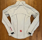 Castelli Sella Rain Cycling Jacket White Woman   s Size Small Bike
