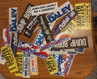 Lot Of 34  Vintage Bumper Stickers  Chicago political safety