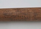 Antique Louisville Slugger 125b Wooden Soft Ball Bat Hillerich Bradsby 32 75 