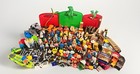 Huge Clean Playmobil Lot 100s Of Pieces 68 People  20 Animals  Accessories 6 5lb