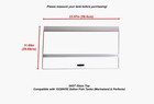 24  Glass Canopy For 15 20  55-gallon Aqueon All Glass Marineland Perfecto Aq   