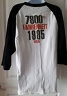 Vintage Bon Jovi Shirt 7800 Degrees Fahrenheit 85 Size Medium Baseball Tee