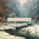 Antique Winter River Landscape Painting Giclee Print On Fine Art Paper