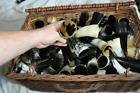 Drinking Horn 100 Ml Plus Real Horn Medieval Viking Reenactment Set Of 50 Pcs
