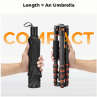 K f Concept 60in Carbon Fiber Tripod Monopod Bh-25l Travel Dslr