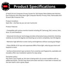 2 Pack 24  Computer Privacy Screen Filter 16 9 Aspect Ratio Widescreen Monitor