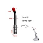 5x Dental Optical Fiber Guide Glass Tip B8mm For Woodpecker Led Curing Light T4