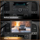 10 1  For 2007-13 Chevy Silverado 1500 2500 Android Car Radio Carplay Gps Stereo