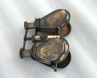 Nautical Antique Binocular Folding Spyglass Brass Vintage Telescope Monocular
