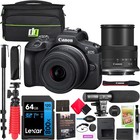Canon Eos R100 Mirrorless Camera   Rf-s 18-45mm F4 5-6 3 Is Stm Lens Kit Bundle