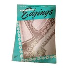 Vintage 40s 50s Crochet  Books Lot Of 6 Edgings  Table Settings  Pillow Cases